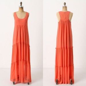 Anthropologie Lil Summer ballad maxi dress